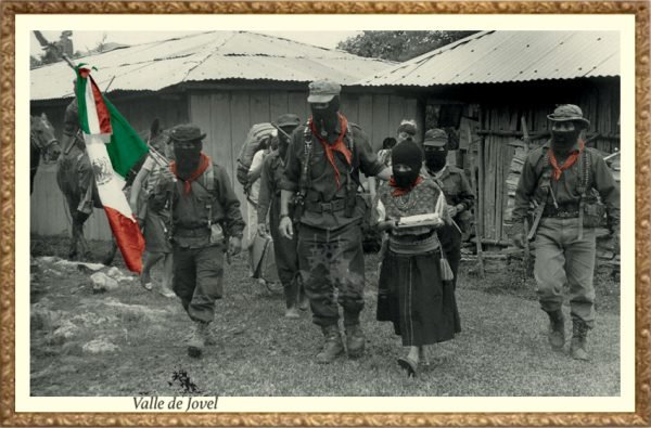 Integrantes del Ejército Zapatista de Liberación Nacional (EZLN)